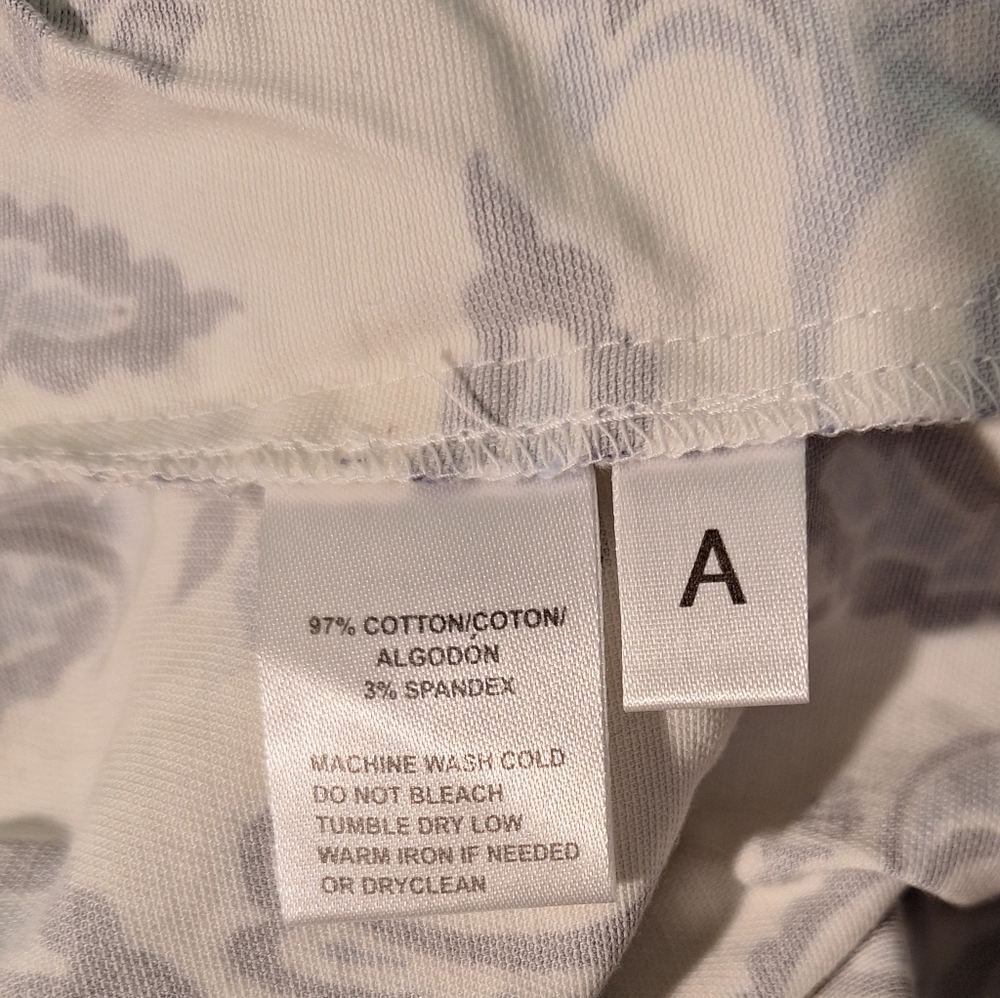 Ann taylor loft paisley pleated cotton skirt sz 6 *K - Picture 8 of 8